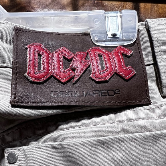 Rare Dsquared² Tan/Sand/Khaki Ultra Low Rise Bootcut Denim Jeans, Sz IT44 - Picture 1 of 12
